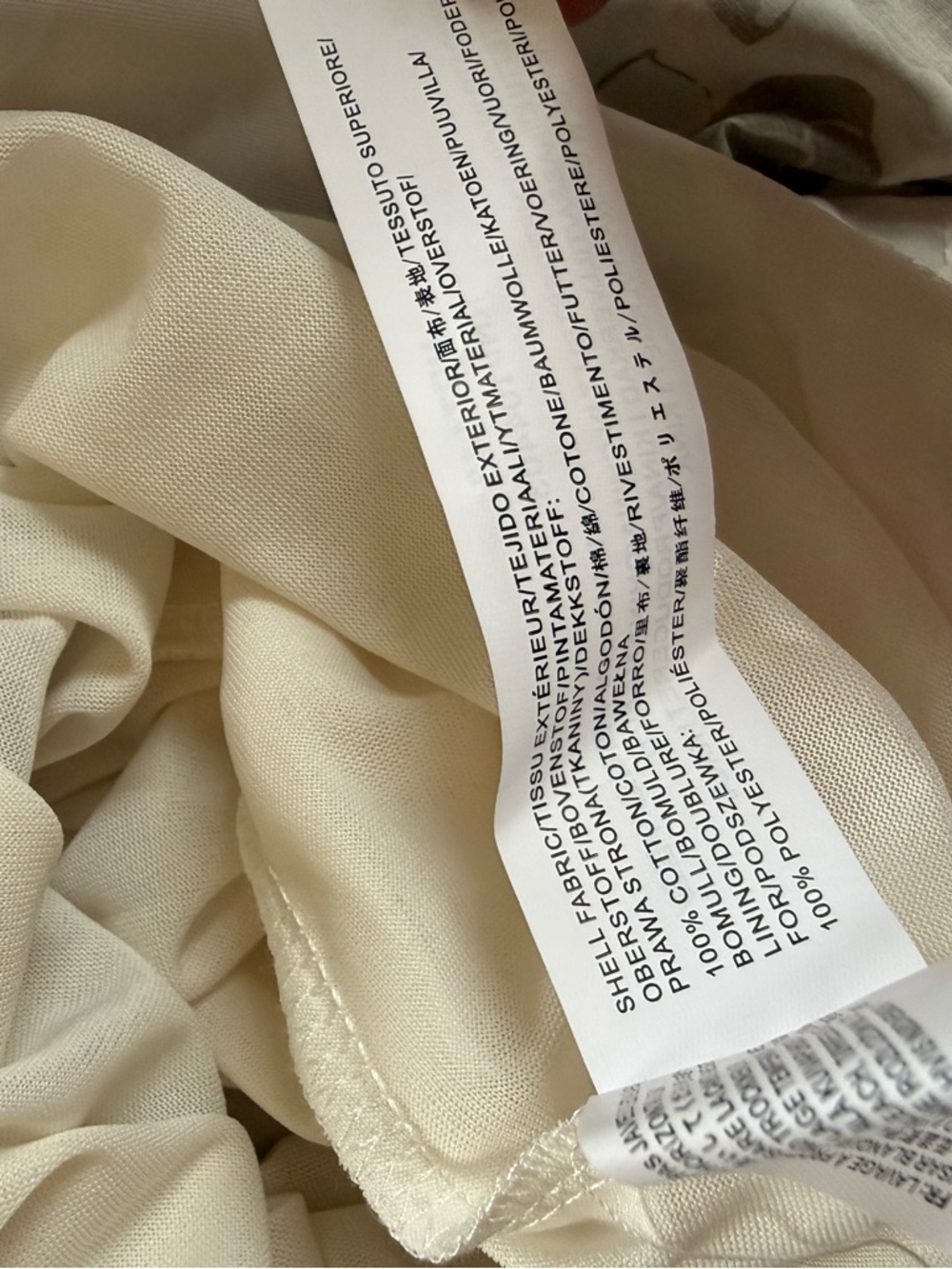 Anthropologie Moon River Smocked Floral Olive Midi Dress Balloon Sleeves S NWT - Picture 7 of 8